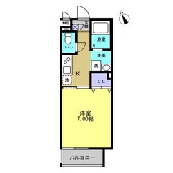 クオーレ福沢町の物件間取画像